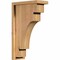 Ekena Millwork Mediterranean Smooth Corbel w/Backplate, Western Red Cedar, 5 1/2"W x 12"D x 20"H COR06X12X20MED01SWR - alternate 1
